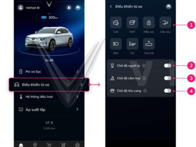 VinFast công bố cập nhật tính năng “Điều khiển từ xa” trên VF 8